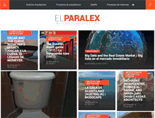 Tablet Screenshot of elparalex.com